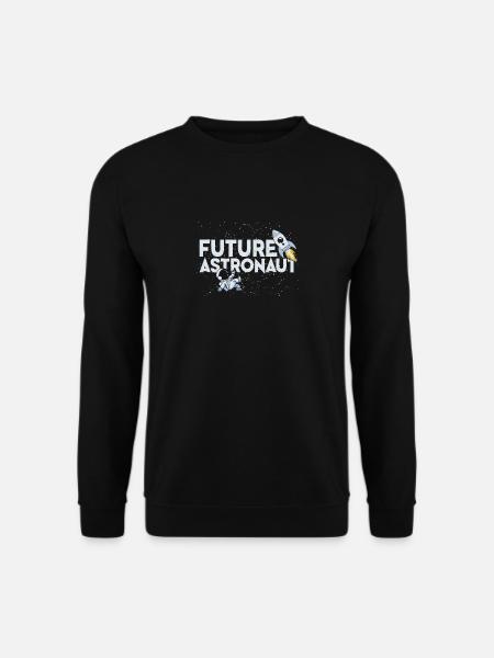Astronaut Space Shuttle Planet Spacecraft - Unisex Sweatshirt - black