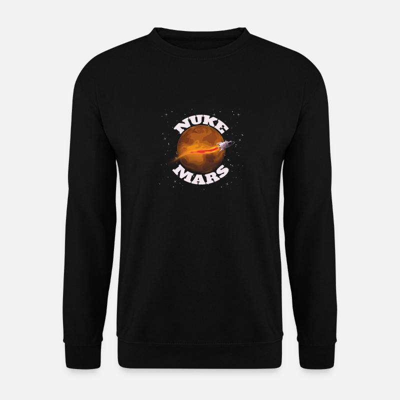 Astronaut Mars Weltraum Raumfahrt - Unisex Pullover - Schwarz
