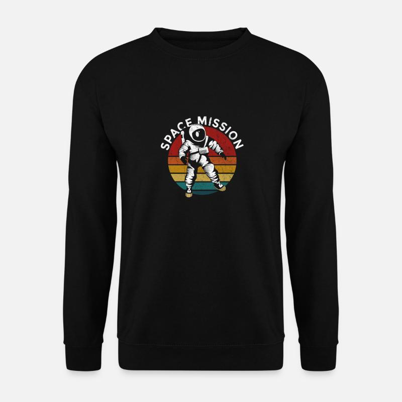 Astronaut Space Mission Raumfahrt - Unisex Pullover - Schwarz