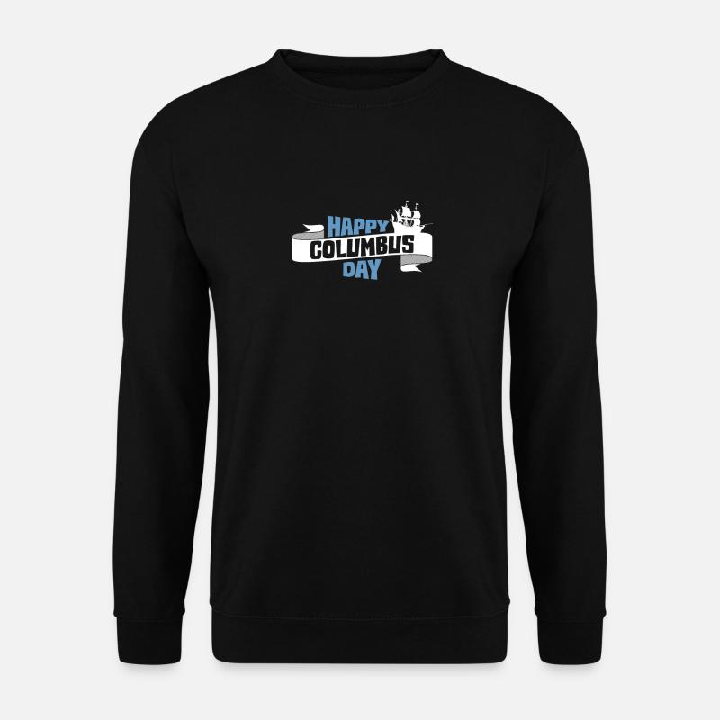 Jour de Christophe Colomb - Sweat-shirt Unisexe - noir