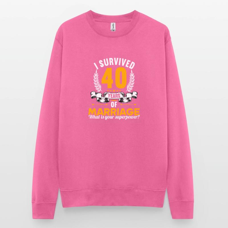 Beste Ehefrau Bester Ehemann seit 2002 Unisex Pullover