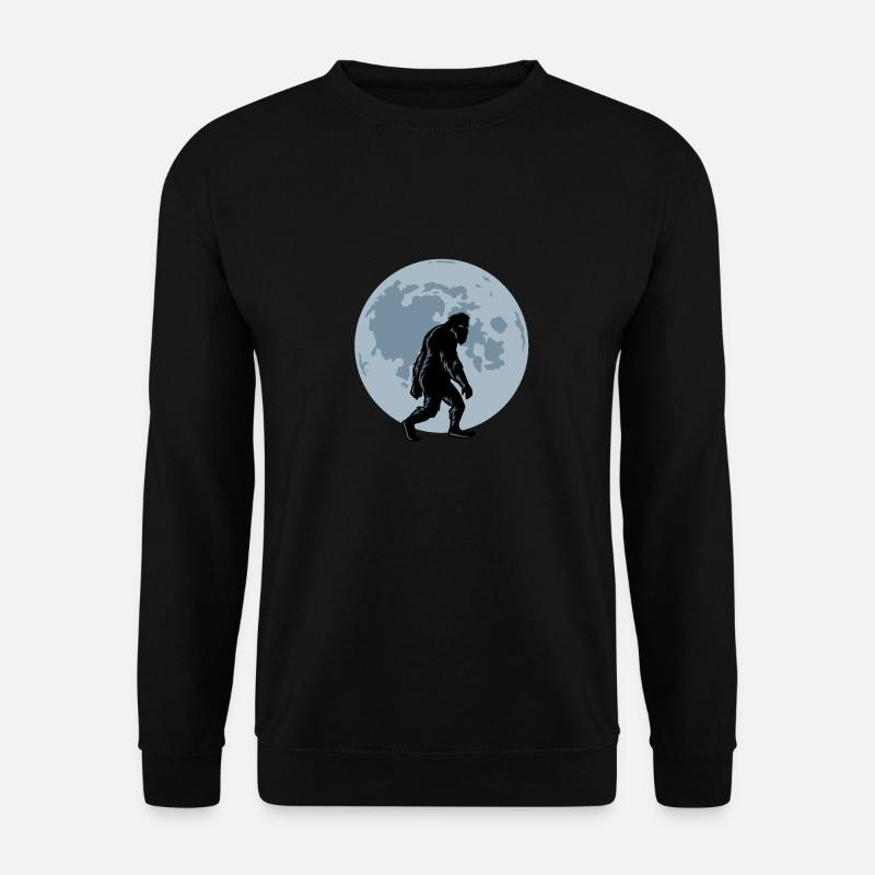 Bigfoot Night Stroll - Unisex Sweatshirt - black