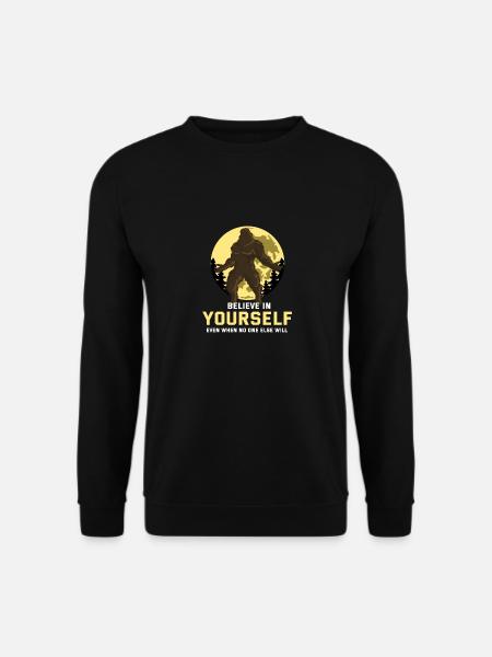 Believe in yourself - Unisex Sweatshirt - black
