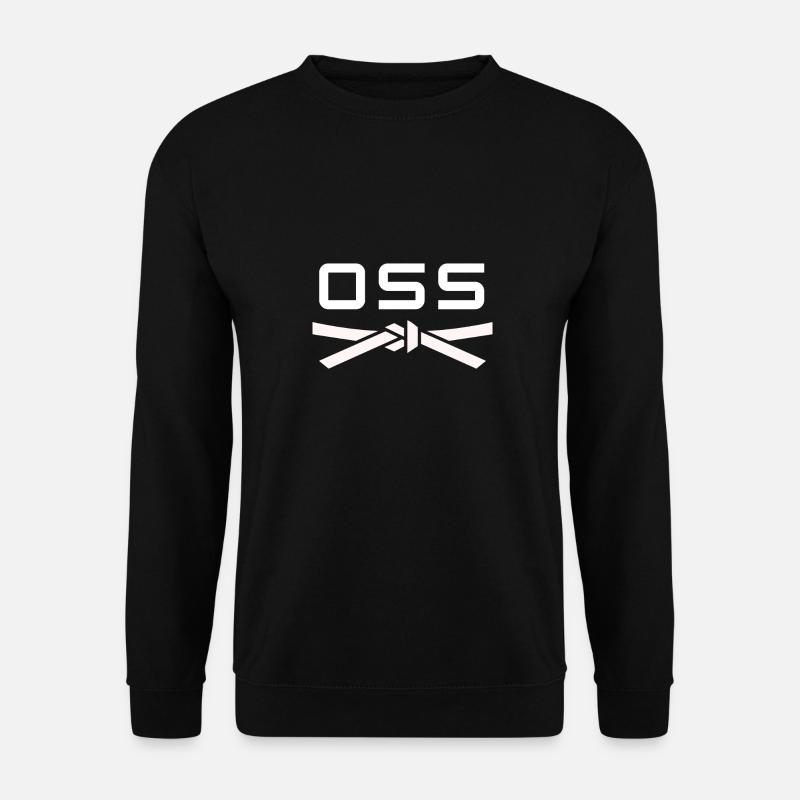 oss - idee cadeau judo - Sweat-shirt Unisexe - noir
