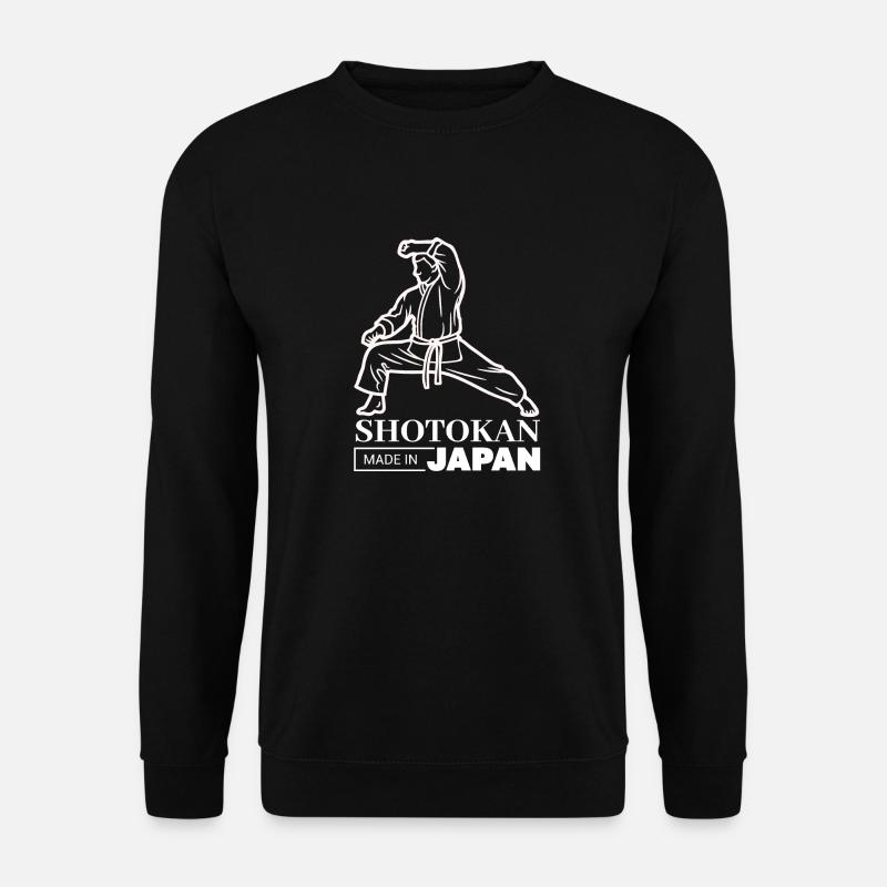 Shotokan sensei - prof karate - Sweat-shirt Unisexe - noir