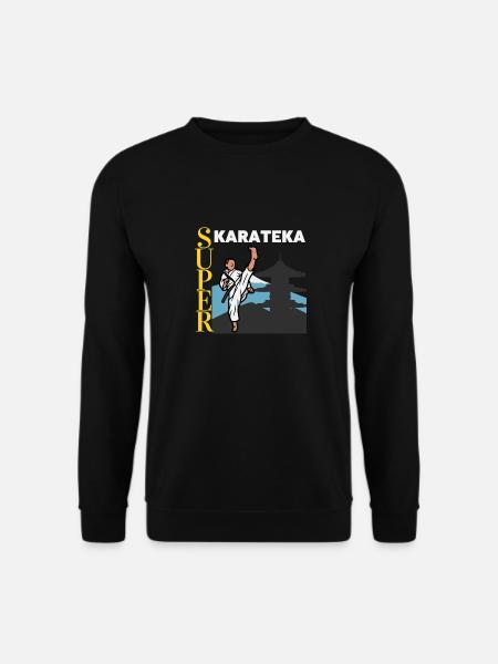 Super Karateka - karate gift idea - Unisex Sweatshirt - black