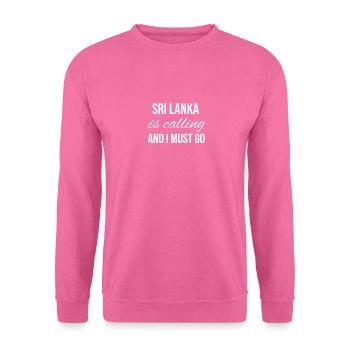 Sri Lanka - Unisex Pullover - Pink - Vorne
