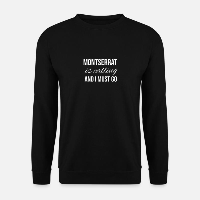 Montserrat - Unisex Sweatshirt - black