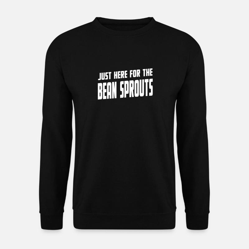 bean sprout - Unisex Pullover - Schwarz