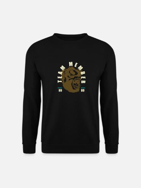 TEAM TSHIRT NUMBER 89 BY MONKEYMAN - Unisex Pullover - Schwarz