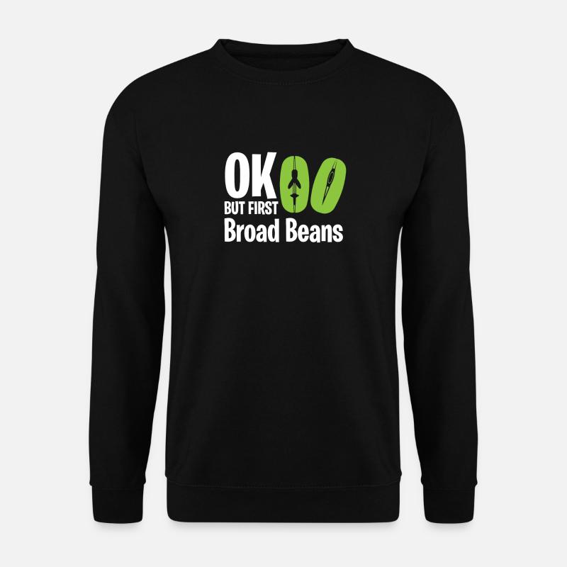 BROAD BEAN - Unisex Pullover - Schwarz