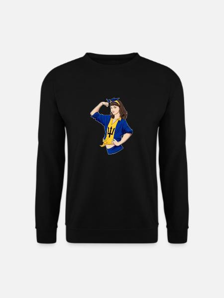 Barbados Girl Unbreakable I Barbados Heritage - Unisex Sweatshirt - black