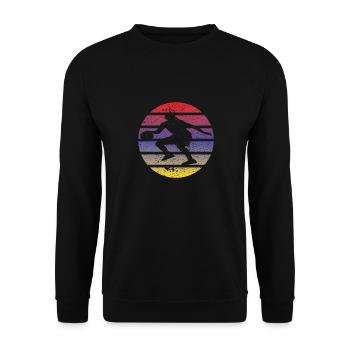 Club de basket-ball Joueurs de basket-ball Amateurs de basket-ball - Sweat-shirt Unisexe - noir - Devant - Alina (178cm) & Michal (187cm)