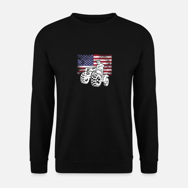 ATV Quad Offroad - Unisex Sweatshirt - black