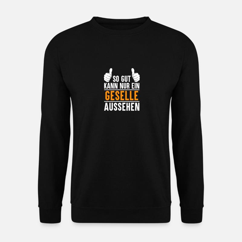 Geselle Geschenk Gesellenprüfung bestanden - Unisex Pullover - Schwarz