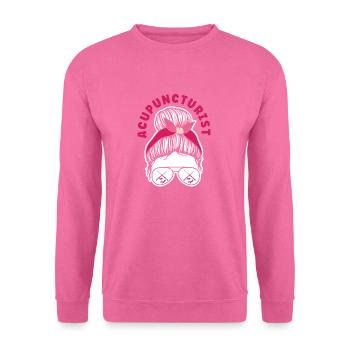 Acupuncteur Acupuncture Femme Acupuncteur - Sweat-shirt Unisexe - rose - Devant