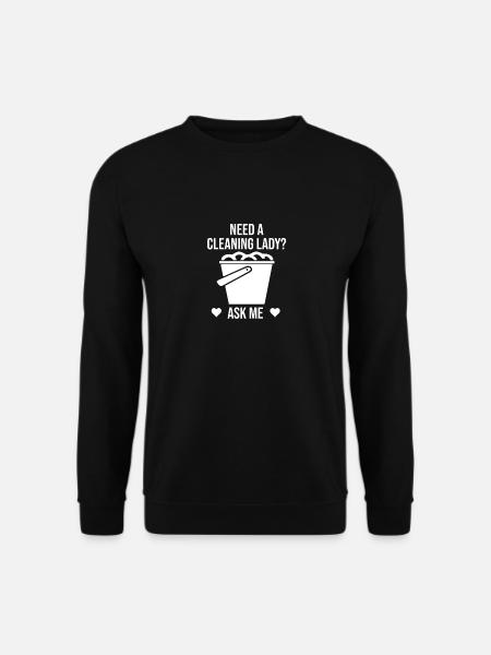 Putzkraft Putzfrau Reinigungskraft Haushaltshilfe - Unisex Pullover - Schwarz
