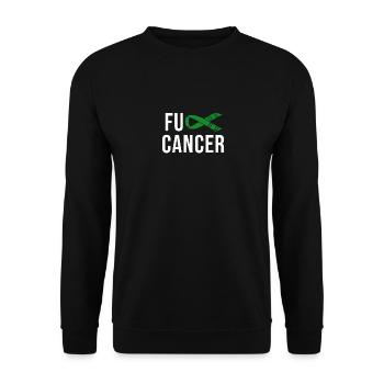 Cancer - Cancer du foie - Sweat-shirt Unisexe - noir - Devant - Alina (178cm) & Michal (187cm)