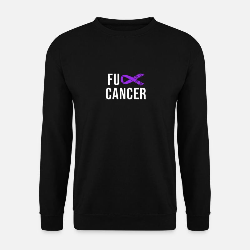 Krebs Bauchspeicheldrüse Bauchspeicheldrüsenkrebs - Unisex Pullover - Schwarz