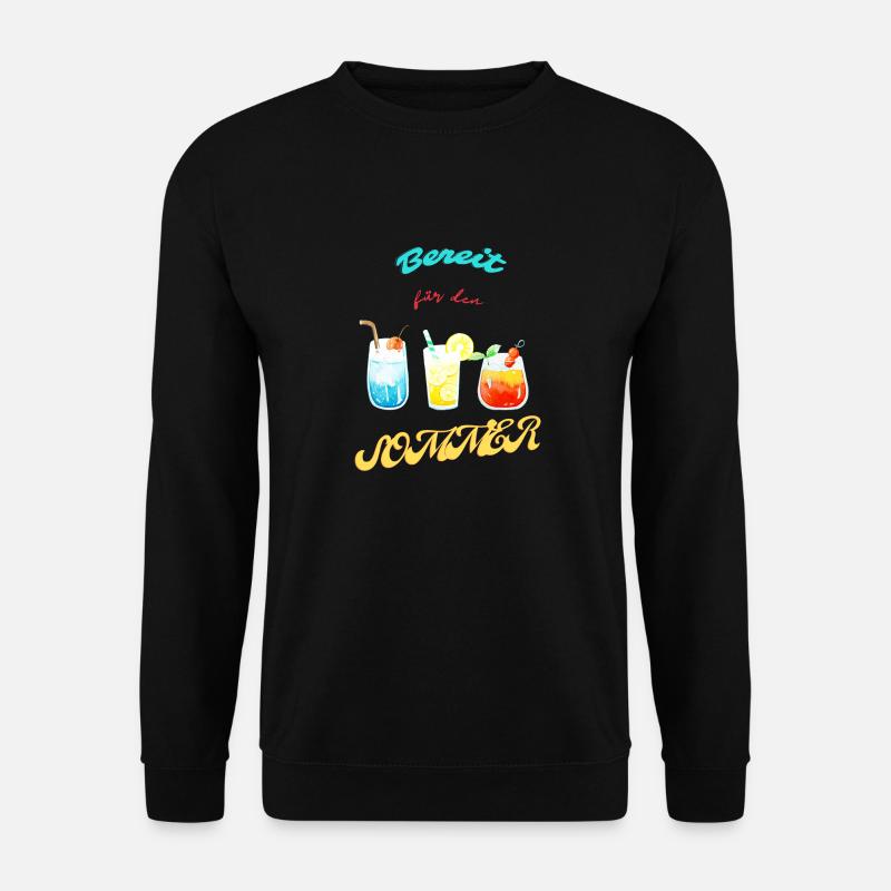 Ready for summer design - Unisex Sweatshirt - black