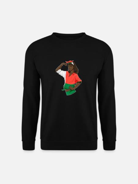 Madagascar Girl Unbreakable I Madagascar Héritage - Sweat-shirt Unisexe - noir