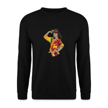 Sri Lanka Girl Unbreakable Sri Lanka Heritage Sri - Unisex Sweatshirt - black - Front - Alina (178cm) & Michal (187cm)