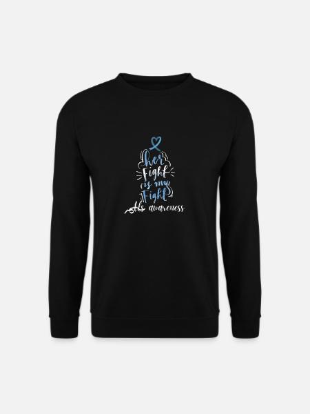 ALS-Bewusstsein Lou Gehrig's Disease Warrior für Sie - Unisex Pullover - Schwarz
