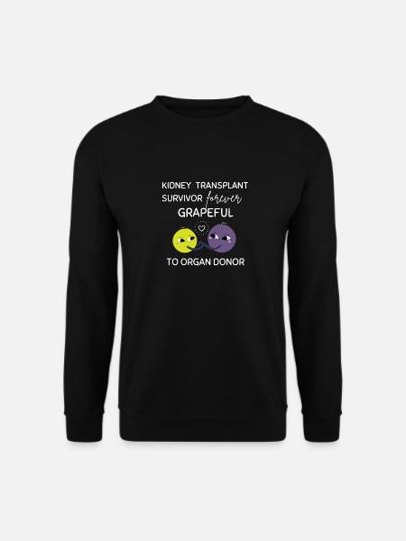 Niedlicher Nierentransplantationsorganempfänger Überlebender - Unisex Pullover - Schwarz