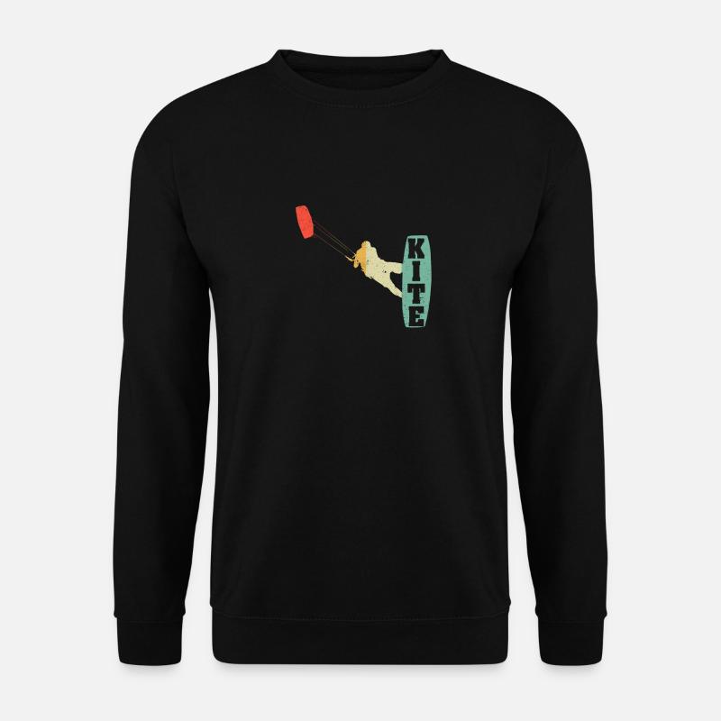 KITE Kiteboarding Kiting Kitesurf Kitesurf - Unisex Sweatshirt - black