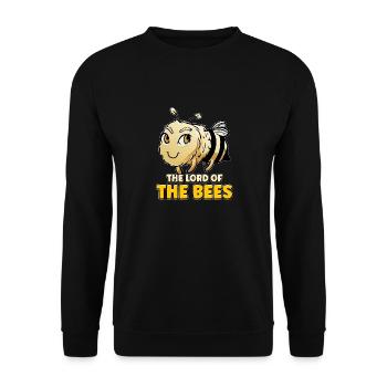 Seigneur des abeilles Apiculteurs Murmure d’abeille Abeille Abeille - Sweat-shirt Unisexe - noir - Devant - Alina (178cm) & Michal (187cm)