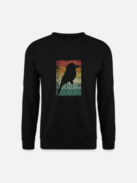 Kookaburra Birder Birdwatcher Ornithology - Unisex Pullover - Schwarz