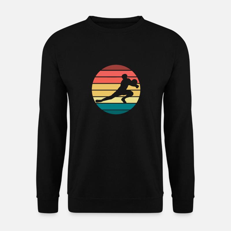 Annahme Volleyball - Unisex Pullover - Schwarz
