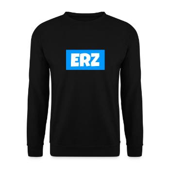 Erzgebirge meine Heimat - Unisex Pullover - Schwarz - Vorne - Alina (178cm) & Michal (187cm)