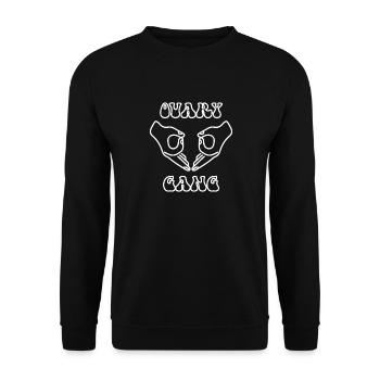 Eierstockbande - Unisex Pullover - Schwarz - Vorne - Alina (178cm) & Michal (187cm)