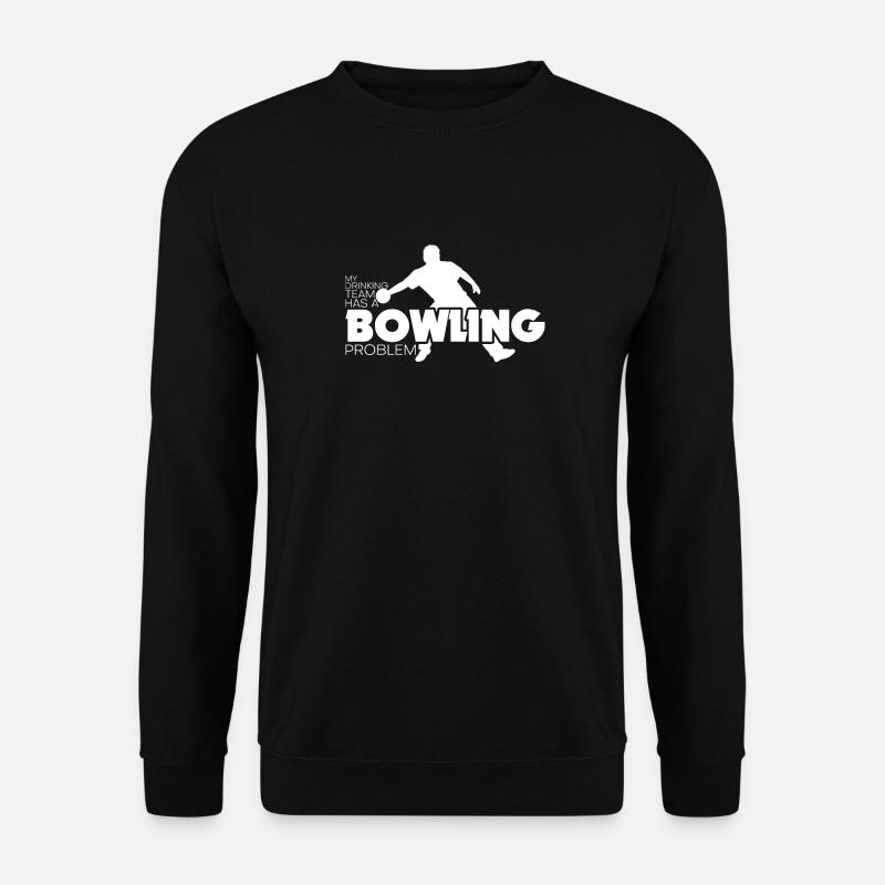 Bowling-Problem - Unisex Pullover - Schwarz
