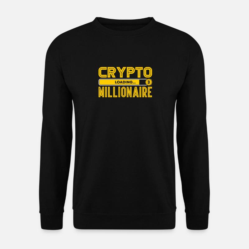 Crypto - Unisex Sweatshirt - black