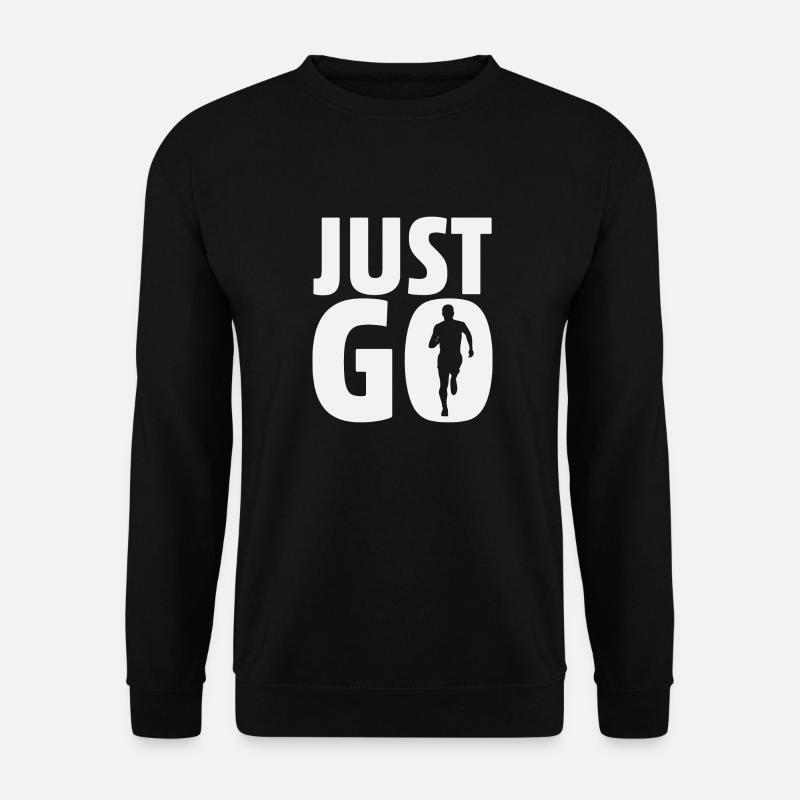 Just Go - Unisex Sweatshirt - black