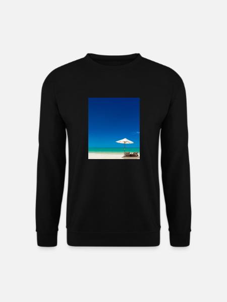 Sommerurlaub Am Sandstrand am Meer - Unisex Pullover - Schwarz