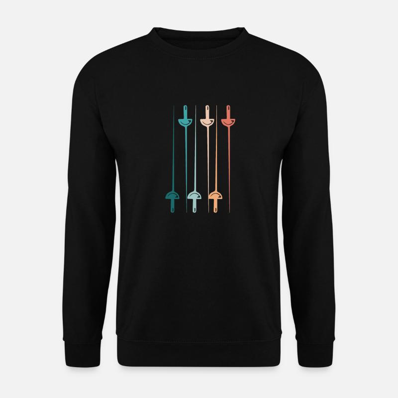 Klassische Schwerter - Unisex Pullover - Schwarz