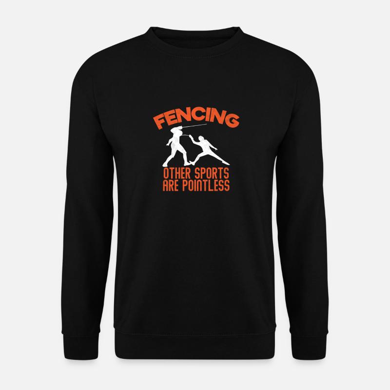 Fechtensport - Unisex Pullover - Schwarz