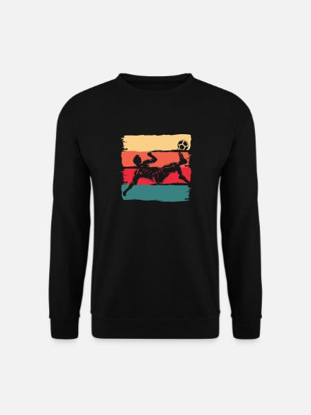Retro-Kick - Unisex Pullover - Schwarz