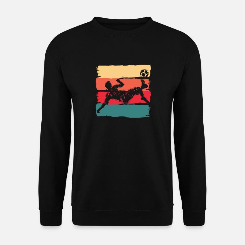 Retro-Kick - Unisex Pullover - Schwarz