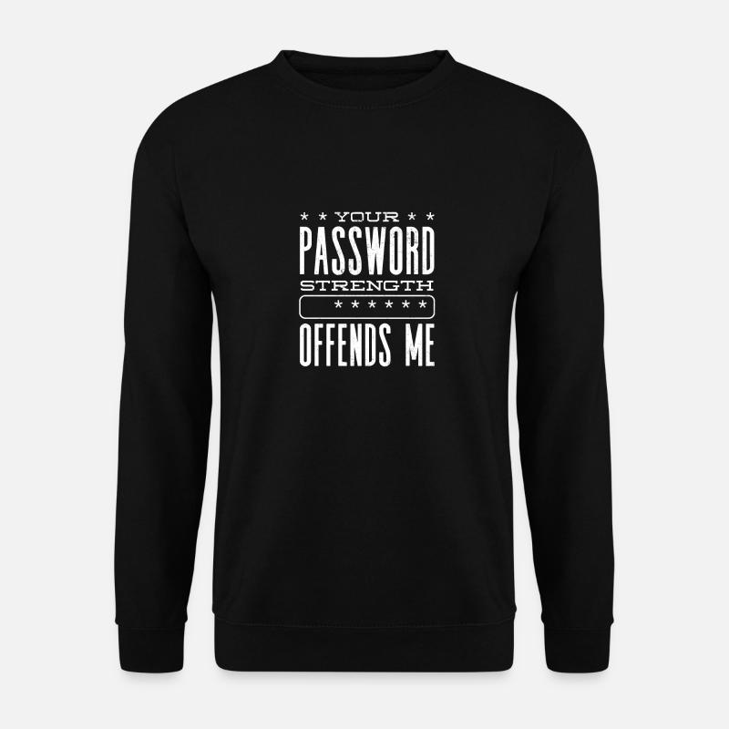 Cyber Security Professional Expert Hacker - Unisex Pullover - Schwarz