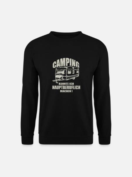 Cooles Camper Reisemobil Fun Shirt - Unisex Pullover - Schwarz