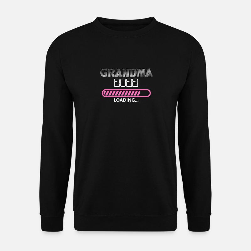 Grandma 2022 Loading, Future Grandmother - Sweat-shirt Unisexe - noir