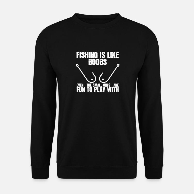 Haken-Spaß - Unisex Pullover - Schwarz