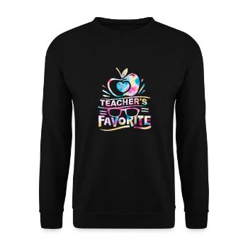 La rentrée préférée des enseignants - Sweat-shirt Unisexe - noir - Devant - Alina (178cm) & Michal (187cm)