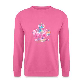 Königin des Spielplatzes Zurück zur Schule - Unisex Pullover - Pink - Vorne