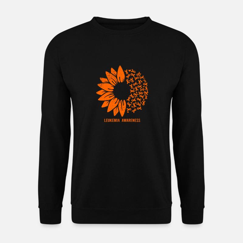 Leukämie Krebs Bewusstsein - Unisex Pullover - Schwarz