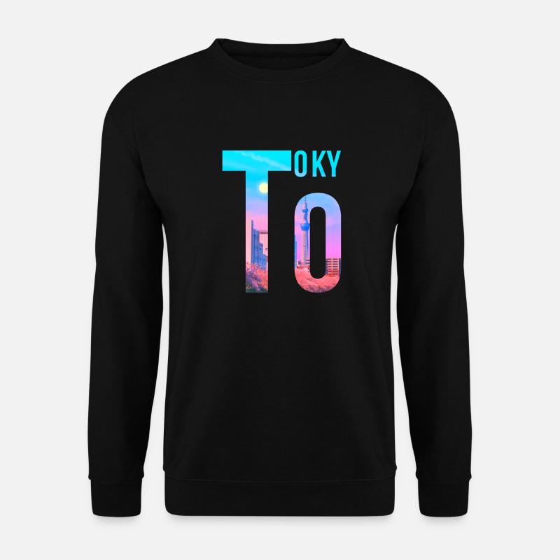 Tokio - Unisex Pullover - Schwarz